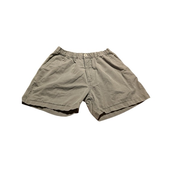 Chubbies Gray Shorts Capsule Minimalist Elastic Waist Women's Med. Pockets Logo - Picture 1 of 8